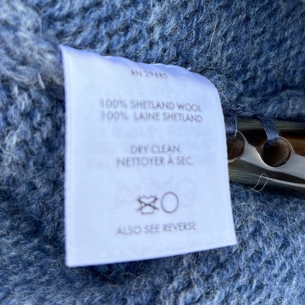 Pendleton 100% Shetland Wool Pullover Sweater - S… - image 6